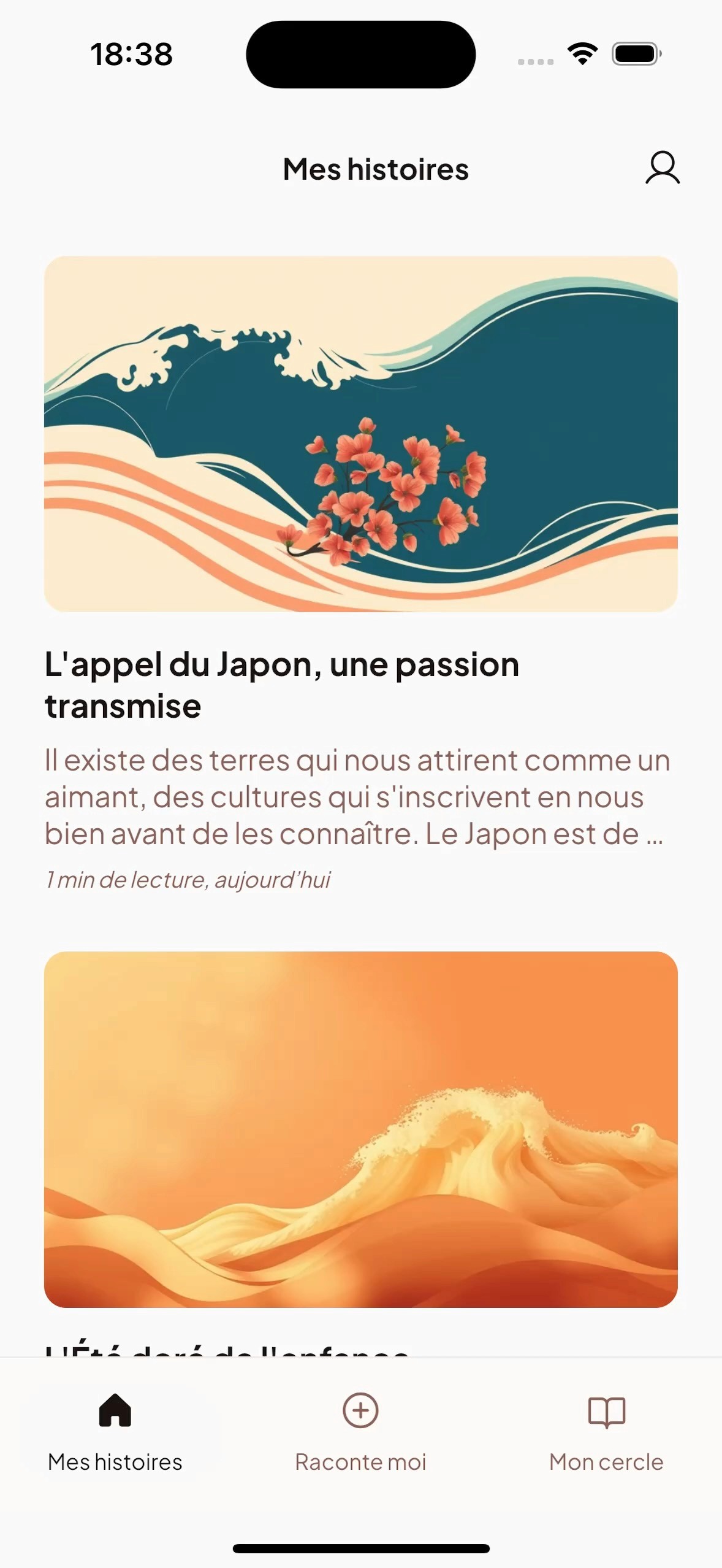 Bibliothèque d'histoires